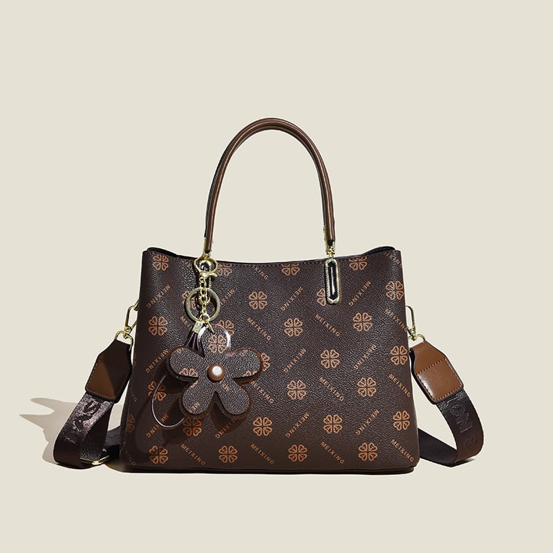 Leather Tote Bag Retro Backpack