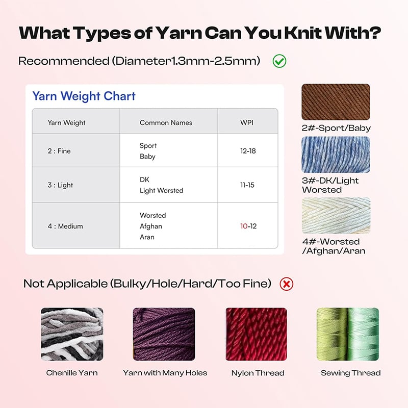 Quick Cord Knitting Machine