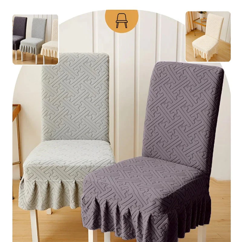 ⏰Dining Chair Slipcover Set of 2 ✨Instant holiday upgrade! Refresh your dining space🎄