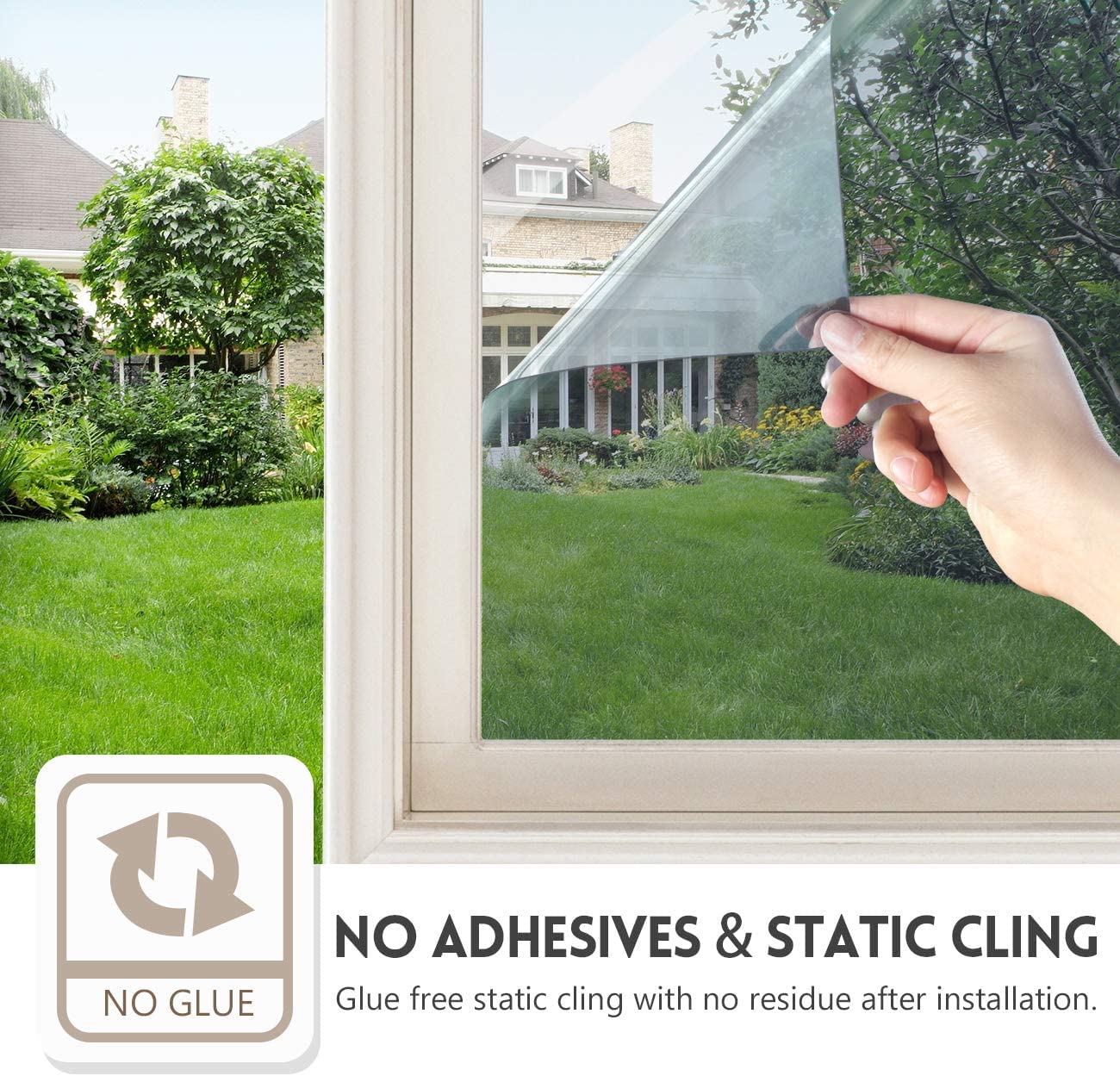 🔥HOT SALE 🔥Privacy Sun Blocking Anti UV Reflective Window Film - BUY MORE SAVE MORE