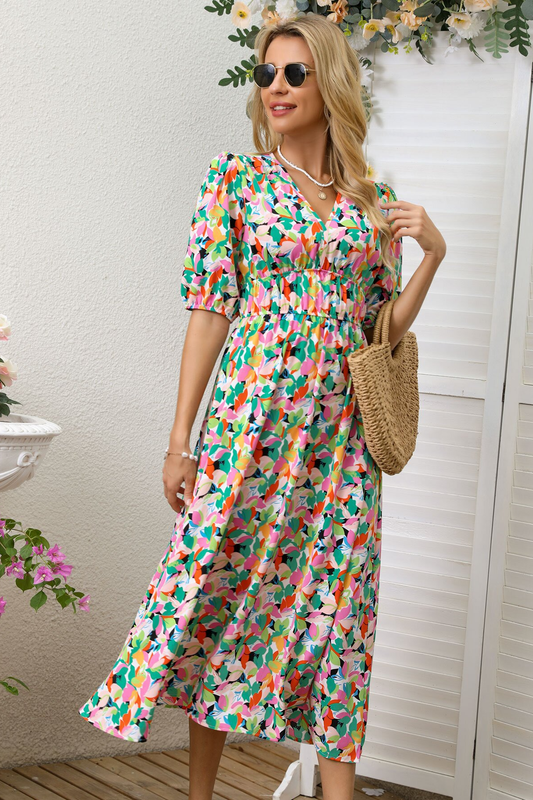 anyfreebie™-Fashion printed women's dress