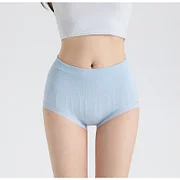 Antibacterial high-waisted tummy control underwear
